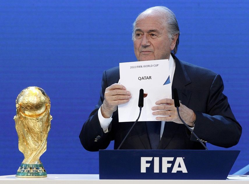 Joseph Blatter, presidente de la FIFA (ARCHIVO)