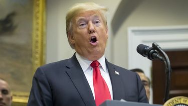 El presidente de EEUU, Donald Trump.