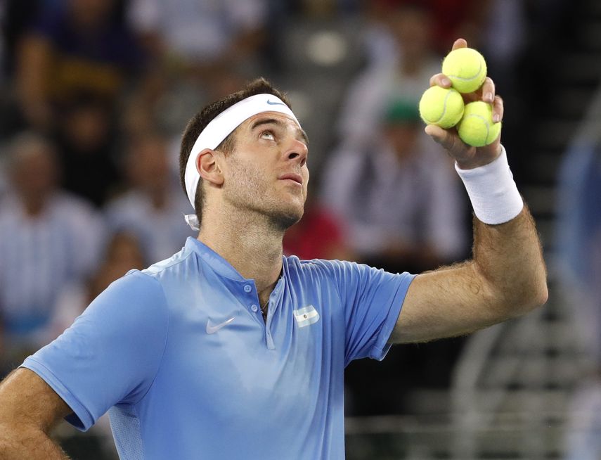 Del Potro venció a Cilic para forzar el quinto punto en la final de la Copa Davis