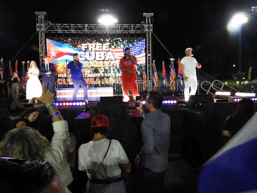 Hialeah pide la libertad para el pueblo cubano.&nbsp;