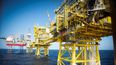 Imagen de una plataforma para la extracción de petróleo.