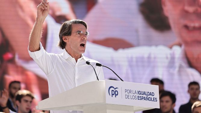 Expresidente de España, José María Aznar&nbsp;