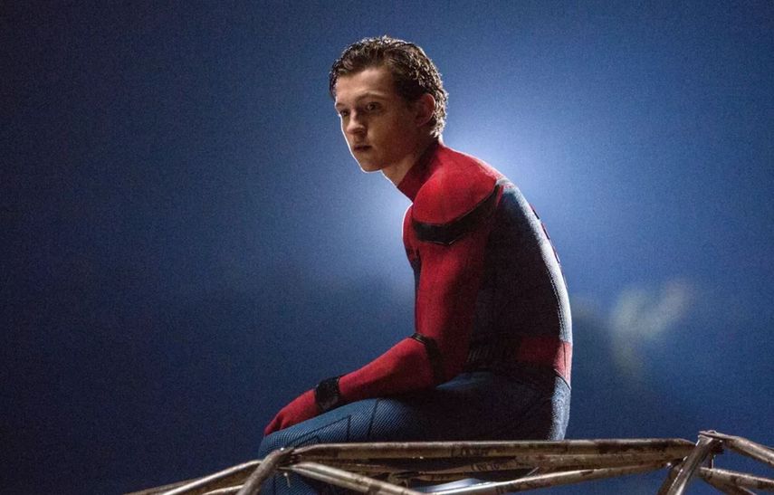 El actor Tom Holland como Spider- Man.&nbsp;