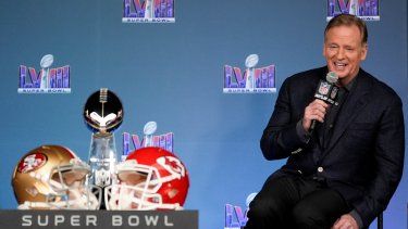 Roger Goodell, comisionado de la NFL, dio la nota cuando informó que los Eagles de Filadelfia serán locales en el primer partido de temporada regular de la liga se juegue en Brasil, el viernes 6 de septiembre. Goodell habló en conferencia de prensa en el marco del Super Bowl 58, el lunes 5 de febrero de 2024, en Las Vegas.&nbsp;