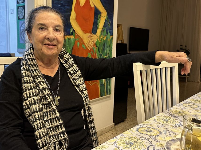 Sobreviviente del Holocausto, Ita Bartuv, albanesa de 82 años de edad.&nbsp;