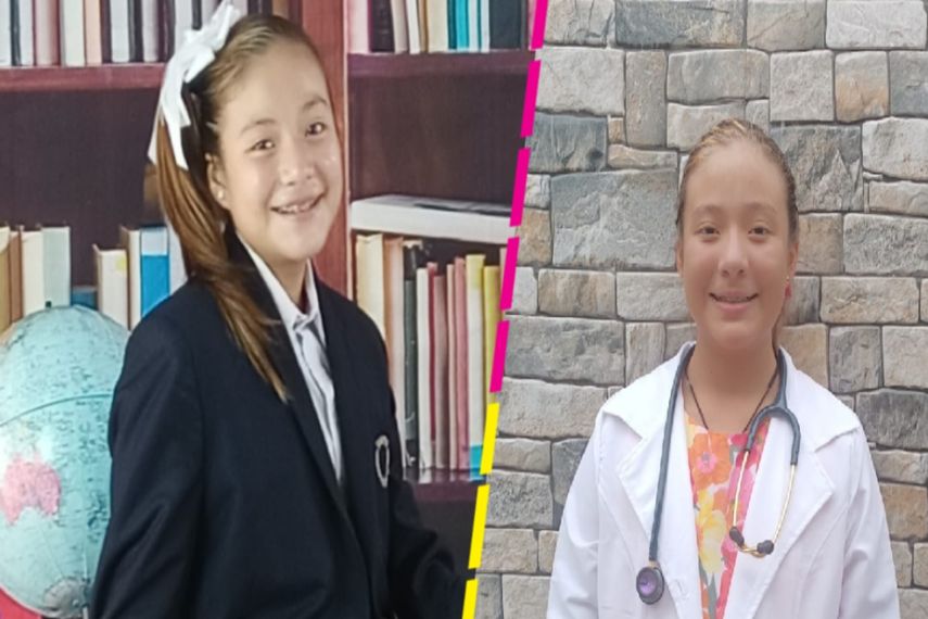 La niña prodigio Michelle Alejandra Arellano