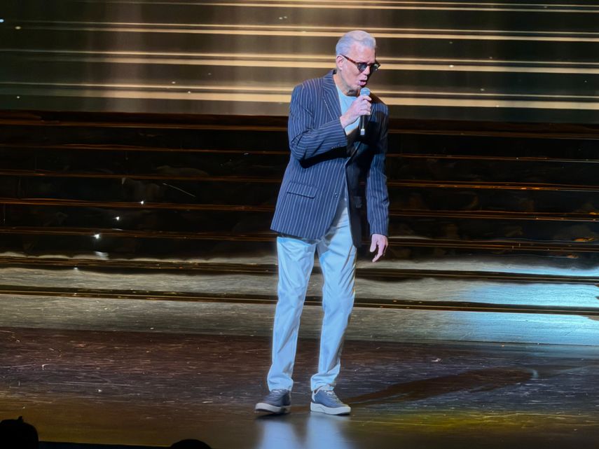 Willy Chirino en la presentación de Miss Universe Cuba 2026.&nbsp;