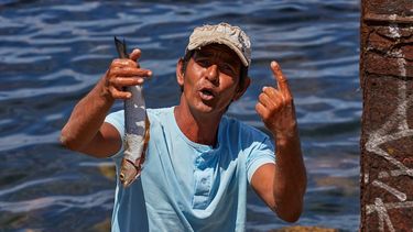 Un pescador en Cuba.&nbsp;