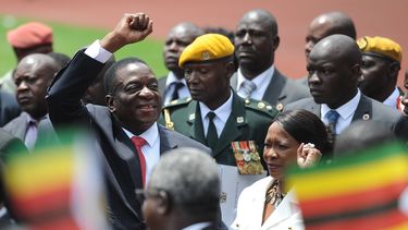 &nbsp;El presidente provisional de Zimbabue, Emmerson&nbsp;Mnangagwa.&nbsp;