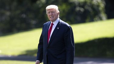 El presidente de los Estados Unidos, Donald Trump.  