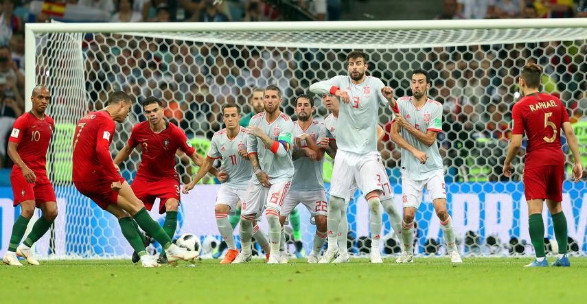 España no pudo contener la ofensiva de CR7.