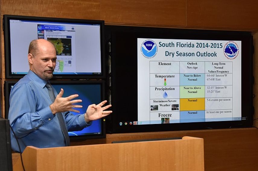Frentes fríos, lluvias y días con abundante nubosidad serán las condiciones más predominantes de la temporada de invierno 2014 en el sur de la Florida, según el pronóstico de la Administración Nacional de Océanos y Atmósfe