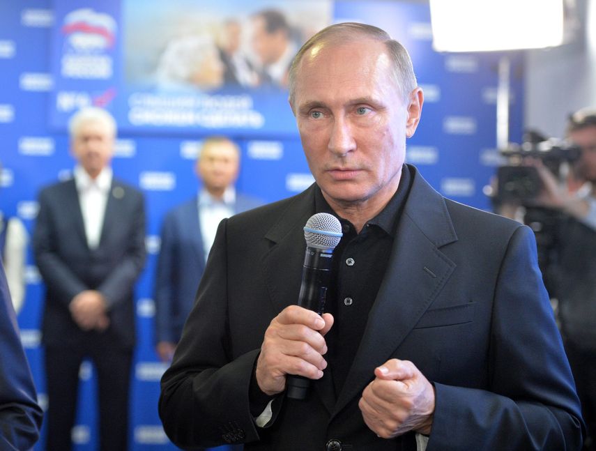 El presidente de Rusia,Vladimir Putin