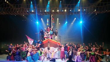 Escena del clásico musical infantil Oto el pirata.