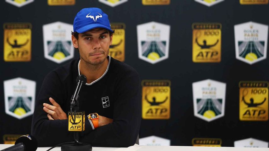 El número uno del ranking mundial no quiso hablar sobre su presencia en el Masters de Londres.