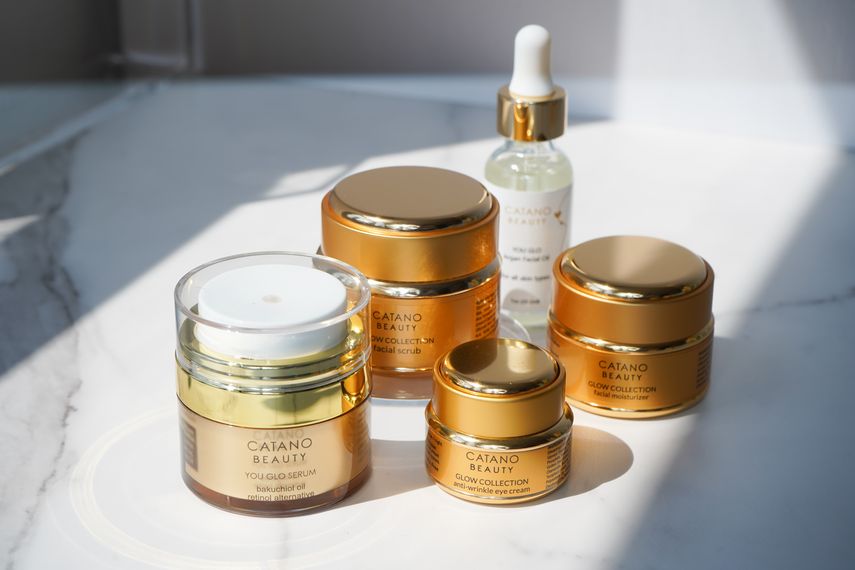 Los productos de belleza Catano Beauty.