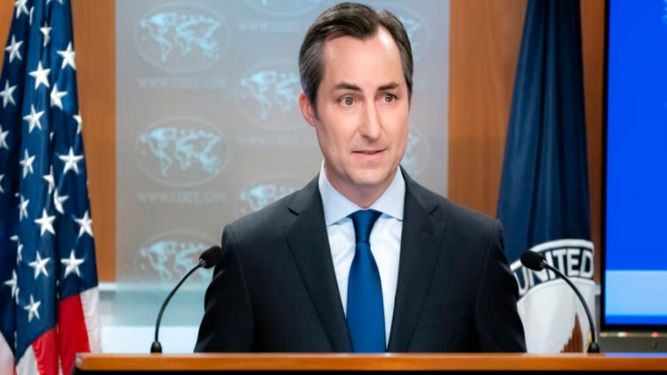 El portavoz del Departamento de Estado de EEUU, Matthew Miller, fue el encargado de anunciar que no se renovaría la licencia que alivian algunas sanciones a la industria petrolera de Venezuela. 