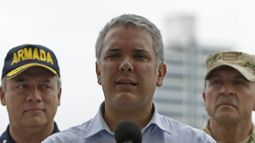 El presidente colombiano, Iván Duque.