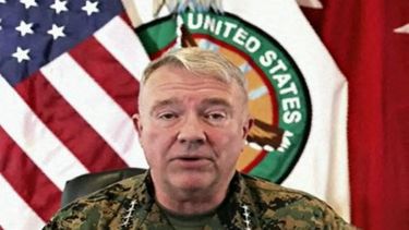 El jefe del comando central del ejército estadounidense, general Kenneth McKenzie.