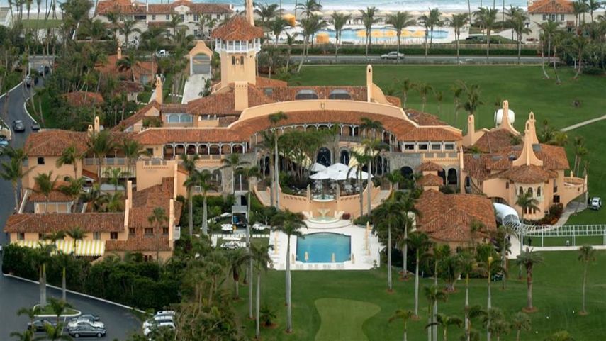 Residencia de Donald Trump en Florida. 