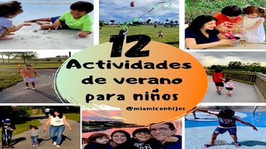 Actividades para el verano con los ni&ntilde;os.&nbsp;
