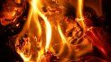 Foto referencial de un incendio. Foto referencial de un incendio.