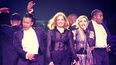 Madonna junto Jessica Chastain. (FACEBOOK)