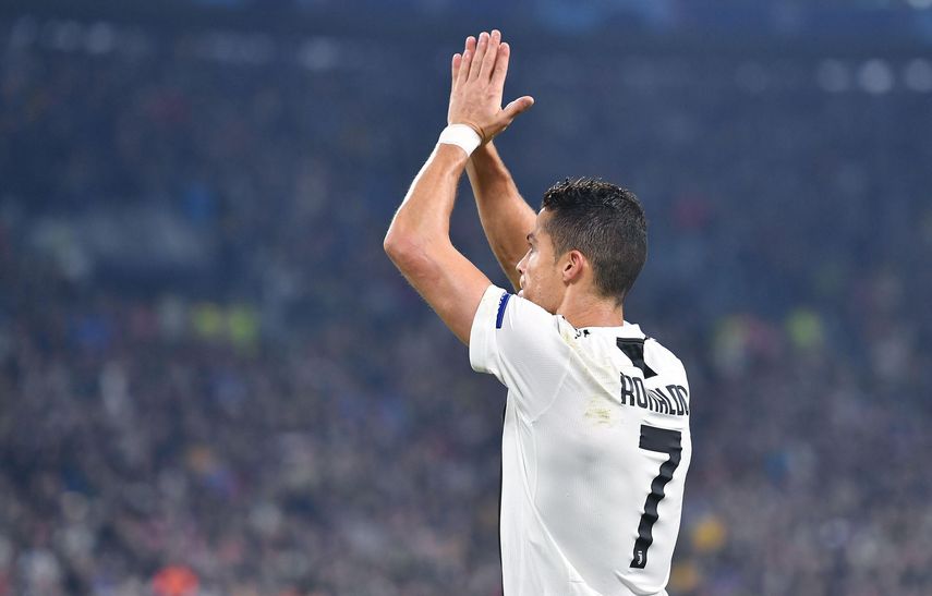 El portugués anotó su primer tanto con la Juve en competencias internacionales.