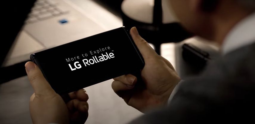 LG apuesta a teléfonos con pantalla enrollable