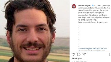 &Eacute;sta es la &uacute;ltima fotograf&iacute;a que se tiene de Austin Tice antes de su secuestro.&nbsp;
