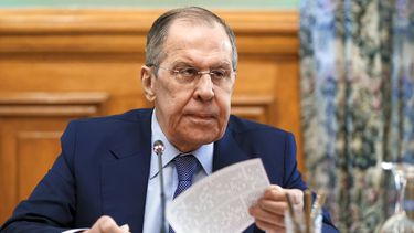 El canciller Serguéi Lavrov.