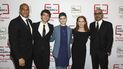 El senador Cory Booker, demócrata de Nueva Jersey; el activista adolescente Jack Petocz, la actriz Asia Kate Dillon, la directora ejecutiva de PEN America, Suzanne Nossel, y el presidente de PEN America, Ayad Akhtar, asisten a la gala literaria de PEN America en el Museo Estadounidense de Historia Natural, en Nueva York. El senador Cory Booker, demócrata de Nueva Jersey; el activista adolescente Jack Petocz, la actriz Asia Kate Dillon, la directora ejecutiva de PEN America, Suzanne Nossel, y el presidente de PEN America, Ayad Akhtar, asisten a la gala literaria de PEN America en el Museo Estadounidense de Historia Natural, en Nueva York.