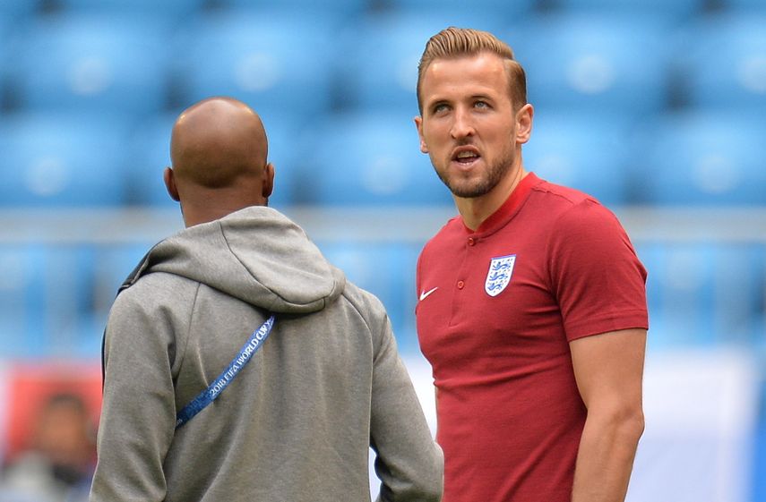 Harry Kane. figura y goleador de la selección inglesa.