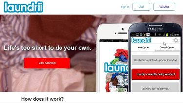 Laundrii Llevas la ropa sucia a casa de otra persona, te marchas al trabajo, a casa, a dar un paseo o a lo que quieras y luego, una vez lavada, la recoges (Foto  Pag Web Laundrii)