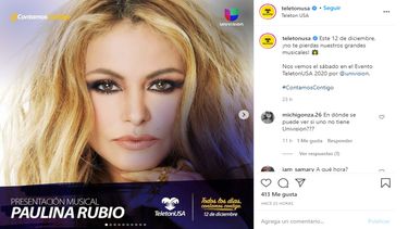 Univision anuncia su lista de artistas para la trasmisión del TeletónUSA del 12 de diciembre de 2020.