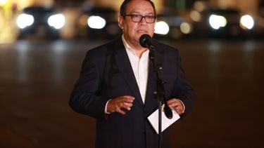 El primer ministro de Perú, Alberto Otárola.