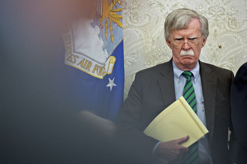 John Bolton, asesor de Seguridad Nacional de la Casa Blanca.