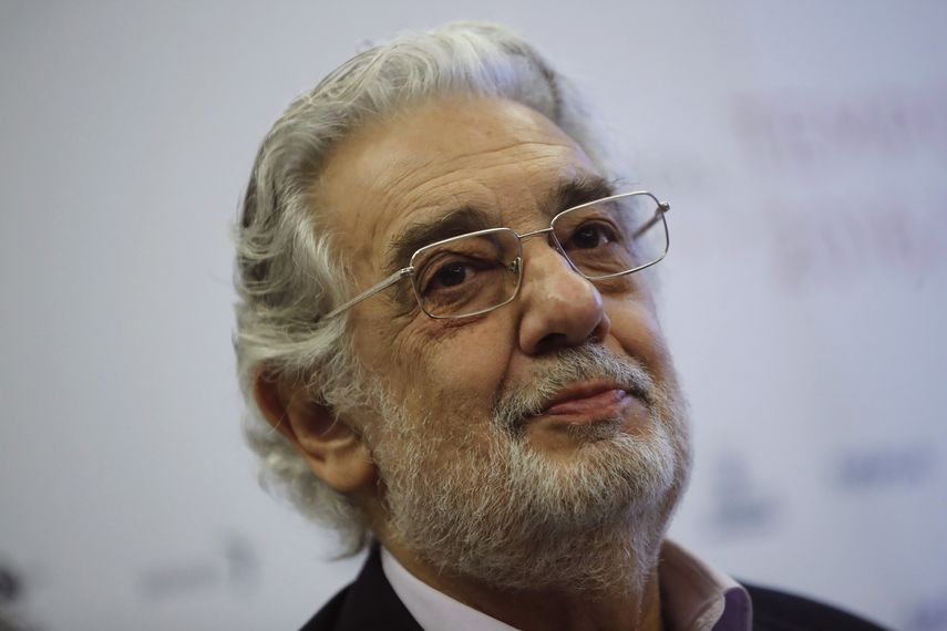 El tenor Plácido&nbsp;Domingo.