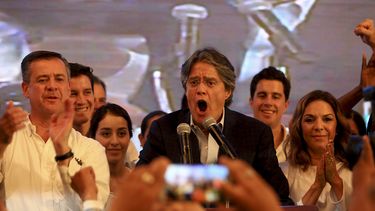 El excandidato opositor a la Presidencia de Ecuador, Guillermo Lasso