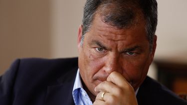 Rafael Correa, expresidente de Ecuador.