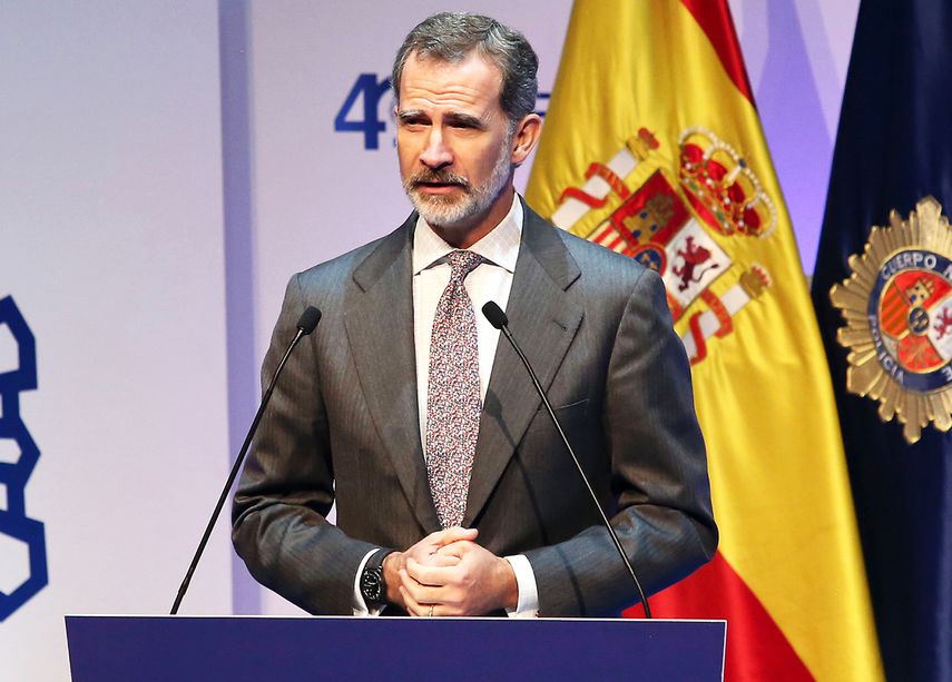El rey Felipe VI inaugura Congreso Internacional sobre la Igualdad de G&eacute;nero, 2019.