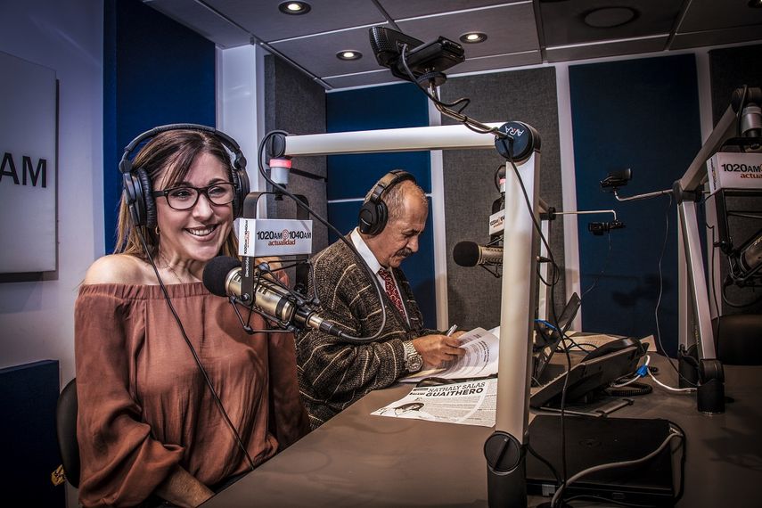 La periodista y ejecutiva de Actualidad Radio, Zairenna Barboza.&nbsp;