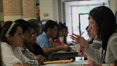 Estudiantes hispanos, en una imagen de archivo.