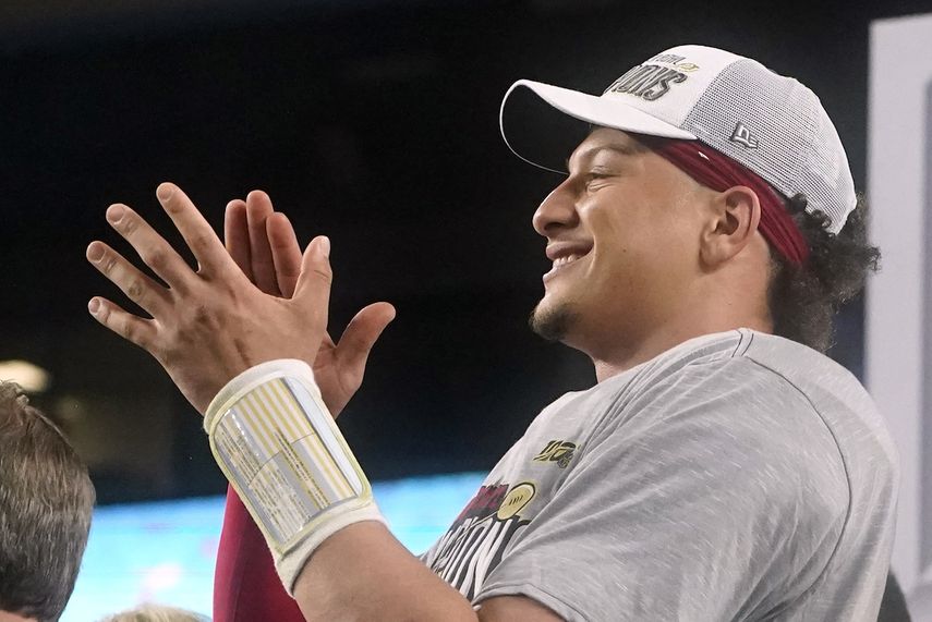 El Quarterback&nbsp;de los Kansas City Chiefs, Patrick Mahomes.&nbsp;