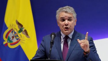 Iván Duque, presidente de Colombia. 