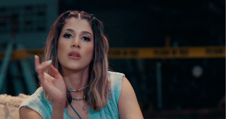 La cantante venezolana Andrea Lovera presenta el tema Intentas.