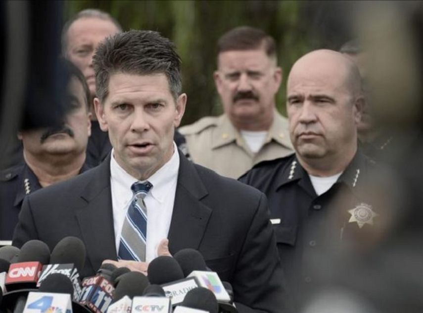 El director asistente del FBI informó que los sospechosos participaron en prácticas de tiro en el área de Los Ángeles.(EFE)