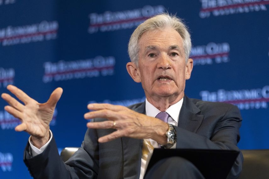 El presidente de la Reserva Federal Jerome Powell.