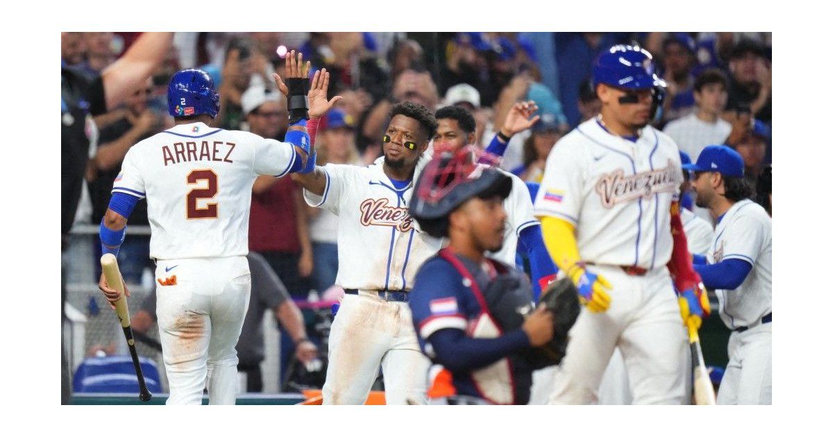 Venezuela muestra sus armas y gana en el debut del Clásico Mundial de ...