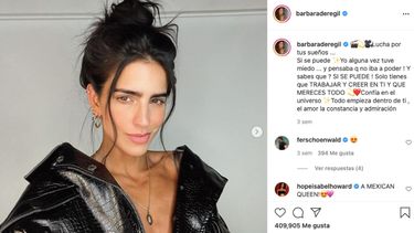 Bárbara de Regil.